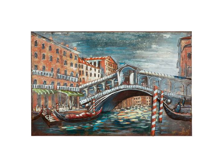 Bild Ponte di Rialto Eisen, lackiert Multicolor 120 x 80 x 4cm