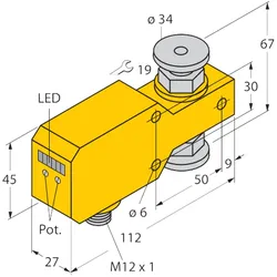 Turck Inline-Sensor FCI34D10A4PLIXH1141