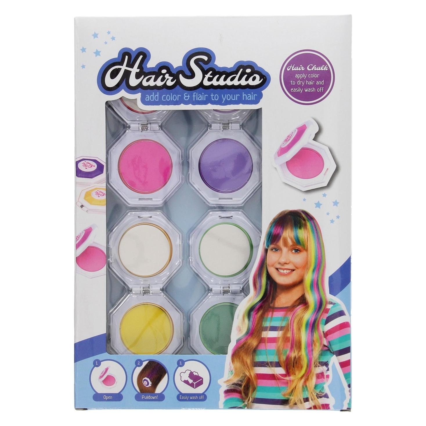 Johntoy Farbe Ihr eigenes Haar Set (4x) (27585)