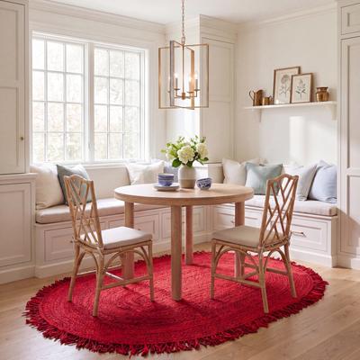 SAFAVIEH Handmade Braided Libby Country Cotton Rug with Fringe