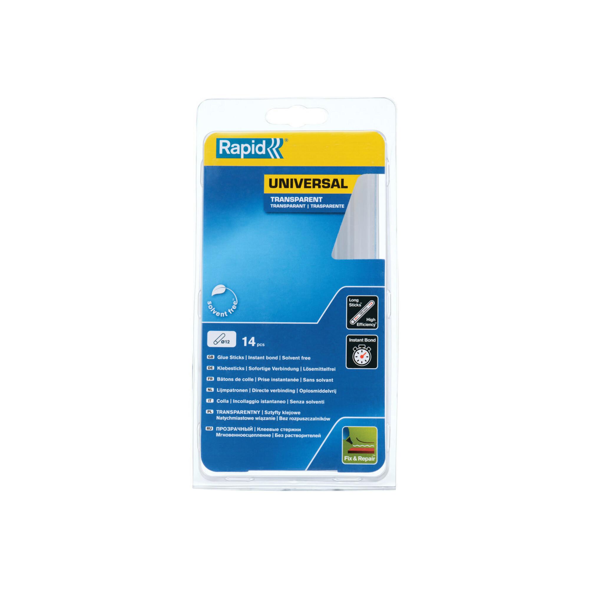 Rapid Klebesticks universal transparent a250g Isaberg (40107362)
