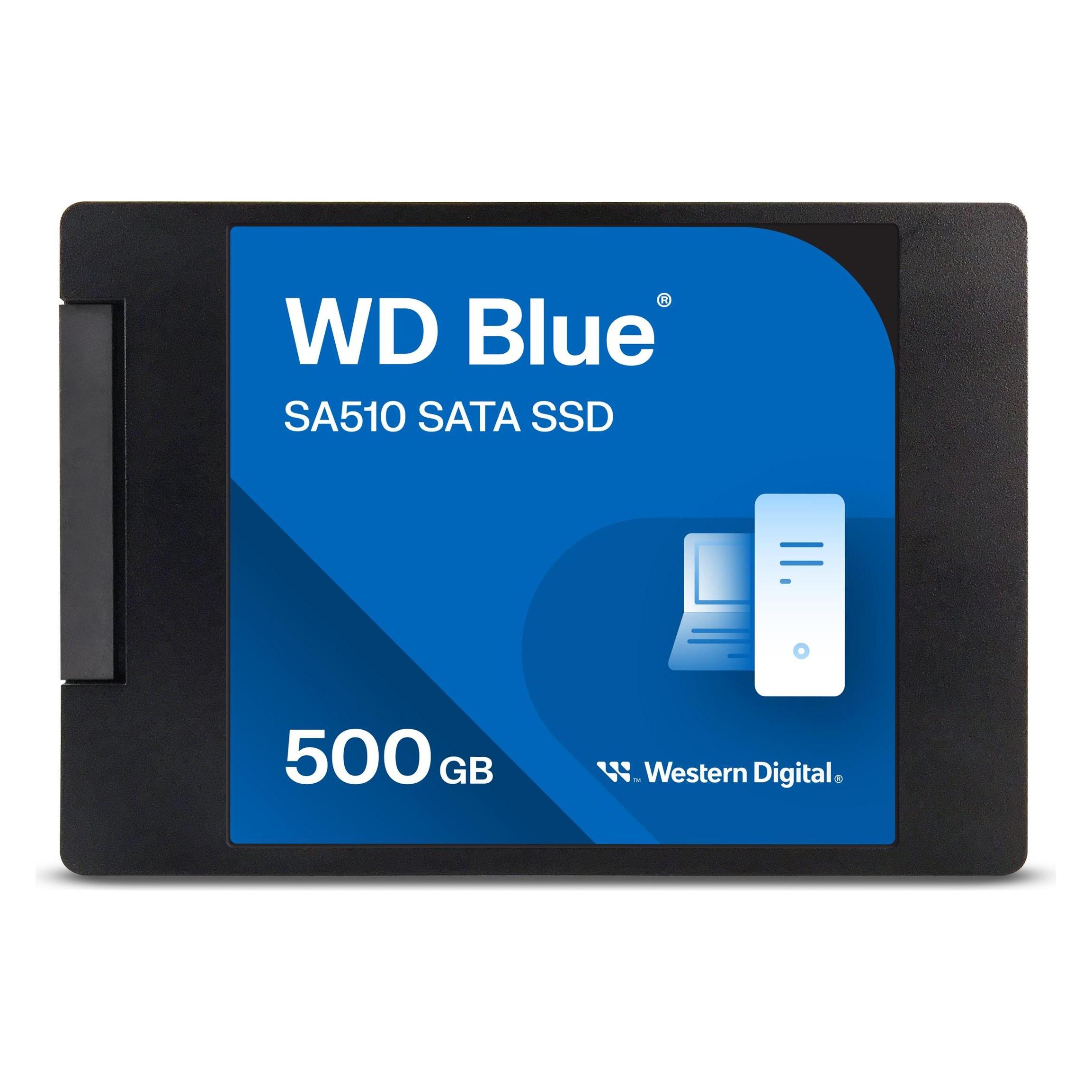 WD Blue SA510 powered by SANDISK (500 GB, 2.5") (WDS500G3B0A-00AXR0)