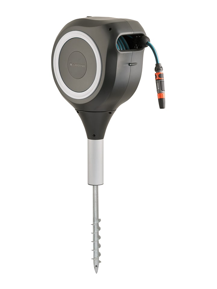 Gardena Garten-Schlauchbox "RollUp M" in Grau - onesize