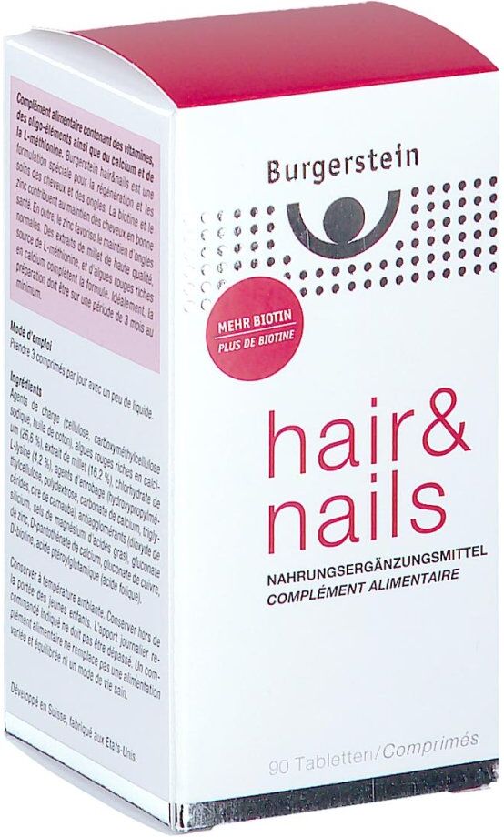 Burgerstein hair & nails 90stk