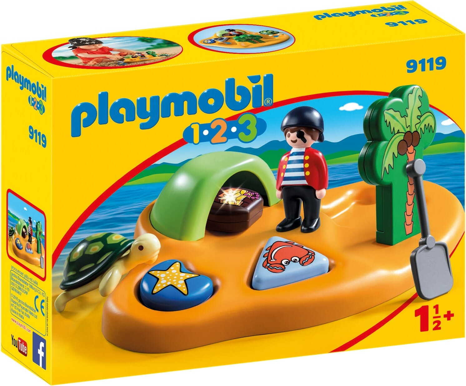 Playmobil 1.2.3 Speelset 9119 Meerkleurig