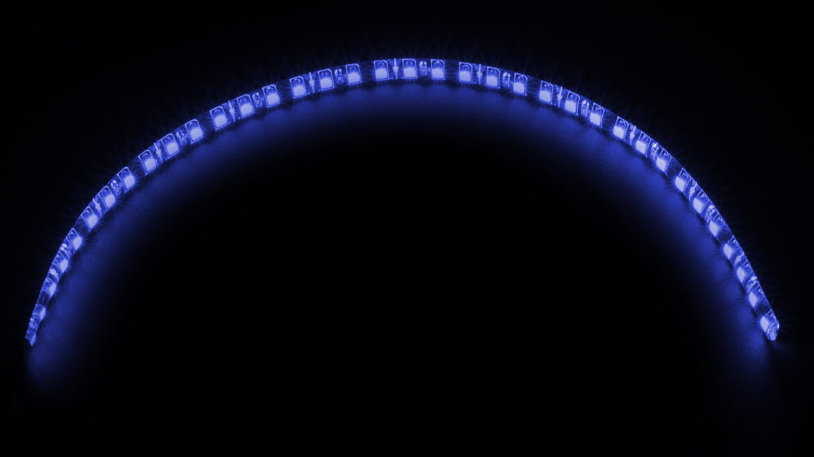 Phobya LED-Flexlight HighDensit blue (36x SMD LED&acute;s) 30cm