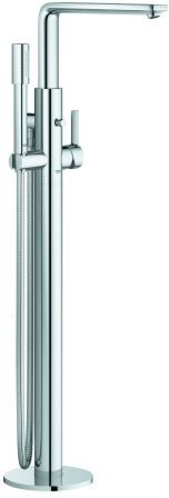 Grohe Lineare Wannenarmatur 23792001 chrom, Bodenmontage, freistehend