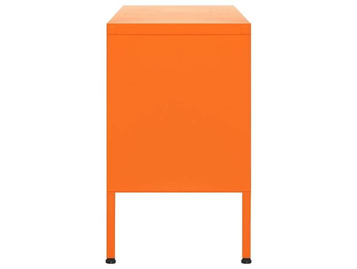 Armoire TV - MODERNE - Meuble TV - Montage Simplifié - Orange 105x35x50cm Acier @9061705