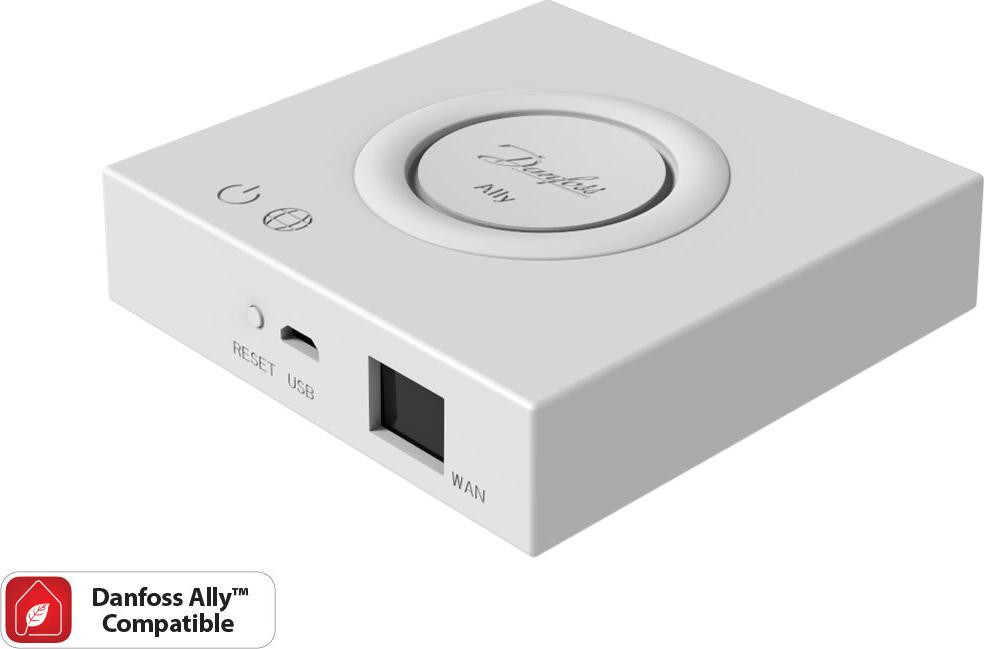 Danfoss Ally Gateway AP LAN ZigBee voor elektrische Danfoss Ally thermostaten
