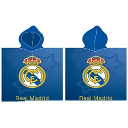 Real Madrid Kinderponcho – Mikrofaser 55x110 cm
