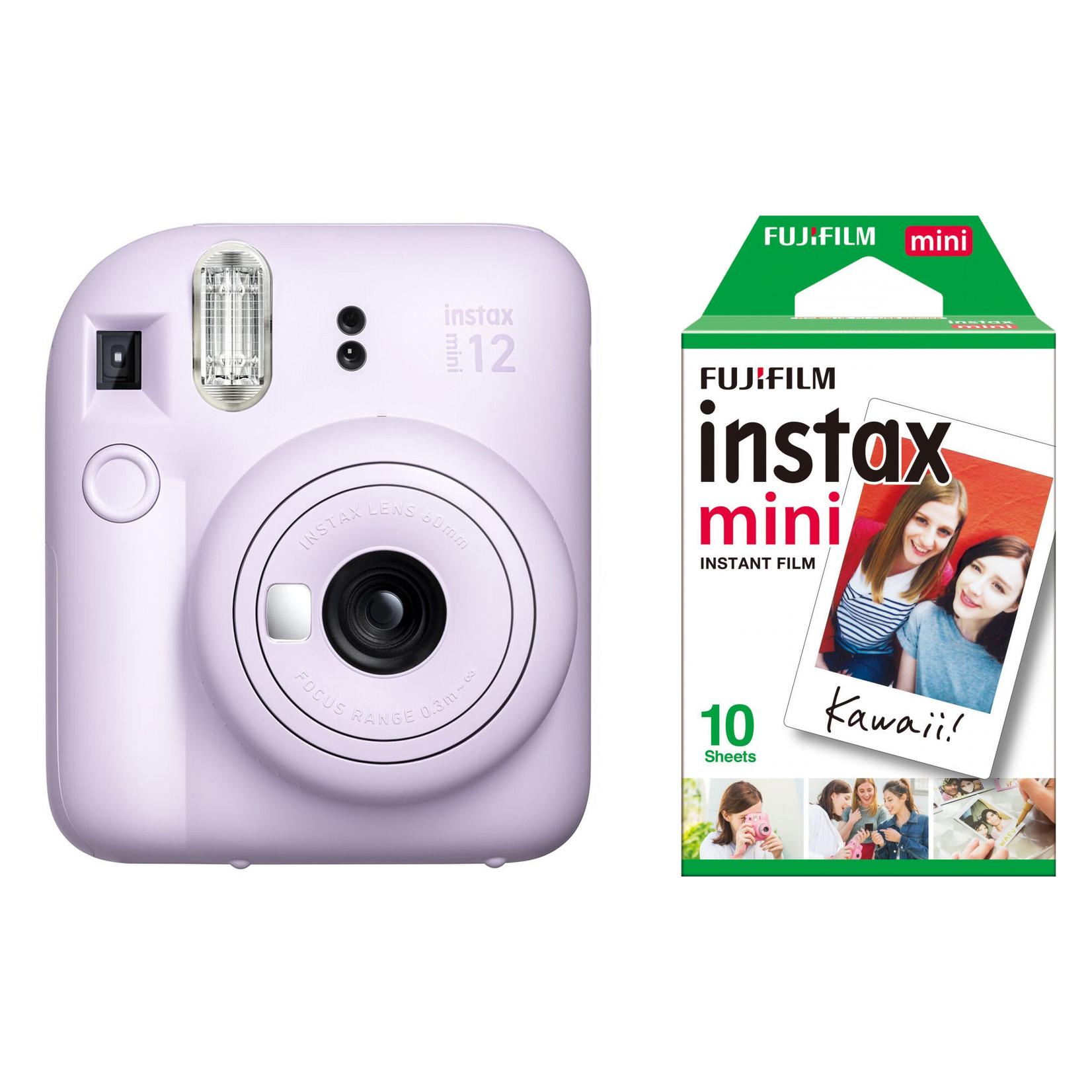 Fujifilm Aparat cyfrowy Instax Mini 12, lilac purple + film (288223)