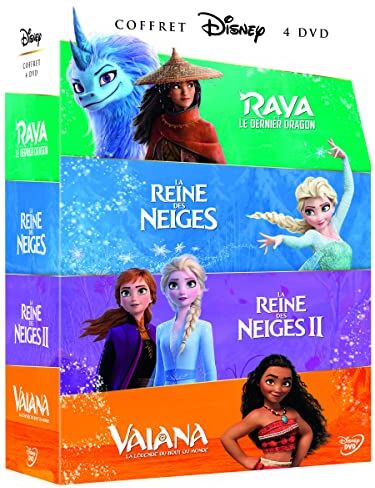 Chris Buck - La reine des neiges + la reine des neiges 2 + raya et le dernier dragon + vaiana, la légende du bout du monde [FR Import] - Preis vom 19.10.2026 19:33:35 h