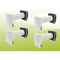 4x Blauberg Vento Expert A50-1 S10 Pro Lüftungsset - 4xLB10420