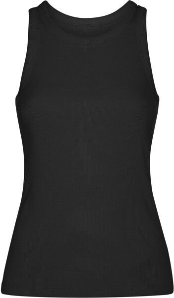 Débardeur femme personnalisé en maille côtelée Dribe noir XXL