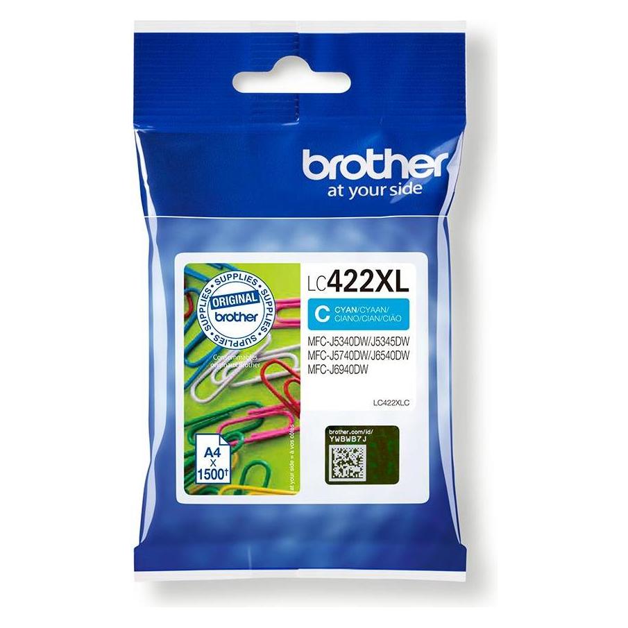 Brother LC422XLC HY Ink Cartridge For BH19M/B geeigner für MFC-J5340DW MFC-J5740DW MFC-J6540DW MF (C) (LC422XLC)