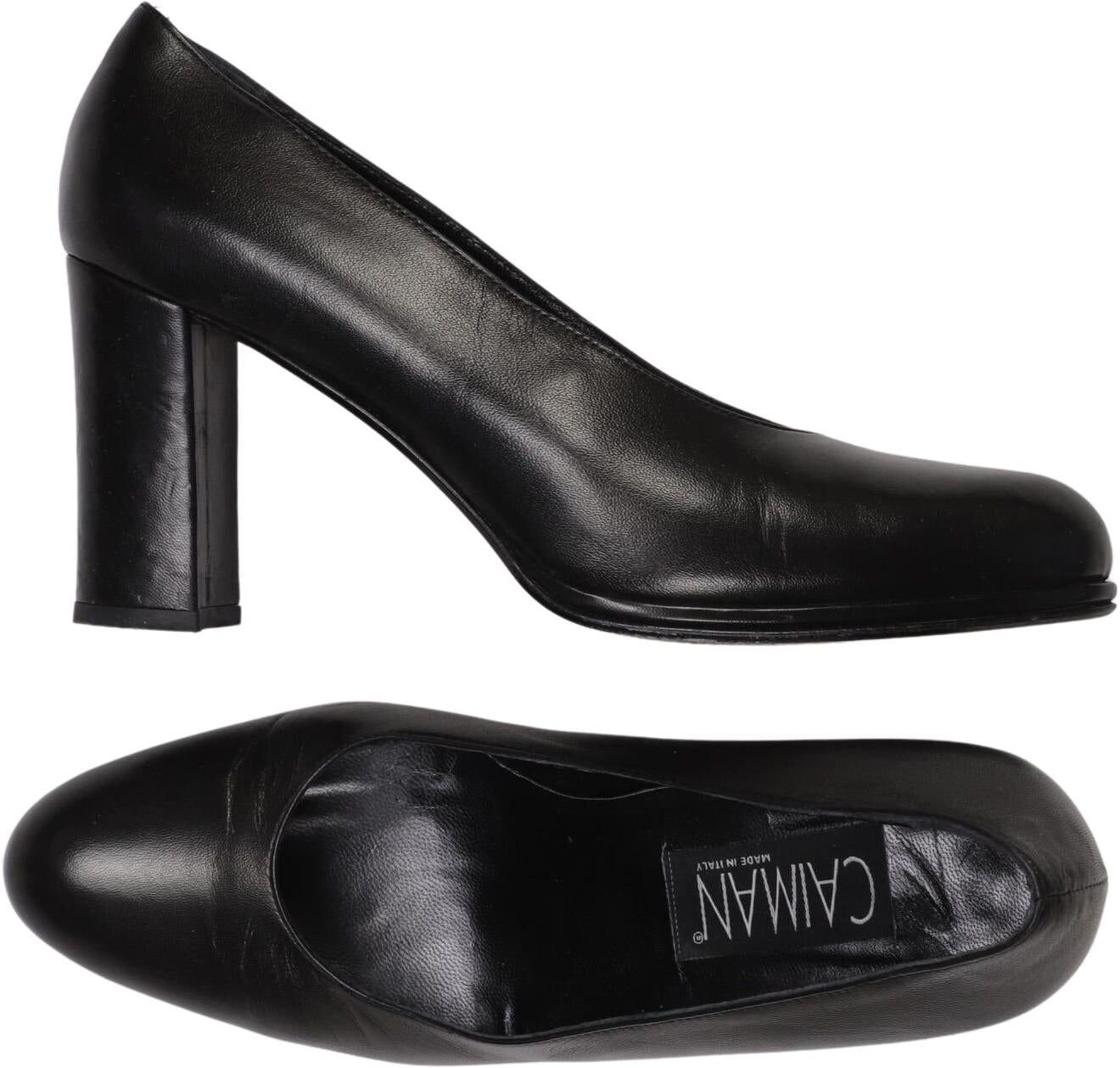 Caiman Damen Pumps, Schwarz, Gr. EU 40, kein / Etikett - Second Hand