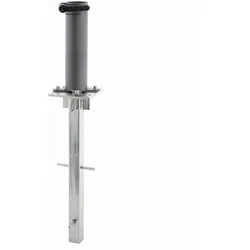 doppler Bodenanker + Aufsatzrohr Universal 6,5 cm, Stahl