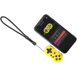 CRKD - ATOM Collectible Keychain Controller (Yuzu Yellow) (INT) (Android, iOS, Mac, PC, Switch), Gaming Controller, Gelb