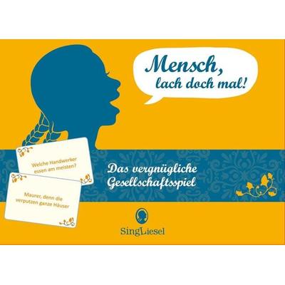 Mensch, lach doch mal! Das große Scherzfragen-Quiz. Das vergnügliche Gesellschaftsspiel. Quiz-Box mit 100 Spielkarten. (Spiel)