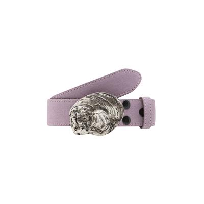 Ledergürtel RETTUNGSRING GÜRTEL "Wechselgürtel", Damen, Gr. 100, rosa (flieder), Rindsleder, Gürtel Ledergürtel