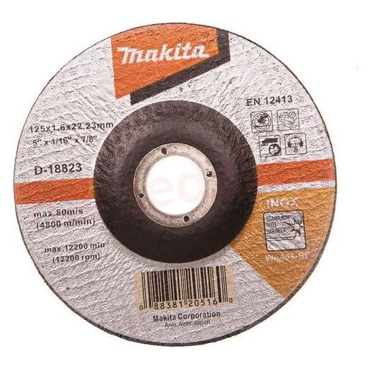 Makita Korundscheibe zum Schneiden von Metall 125/22,23/1,6 mm (35325698)