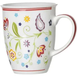 6er-Set Ritzenhoff & Breker Kaffeebecher Shanti Doppio 320 ml Porzellan Bunt