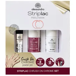 Alessandro Striplac Crush on CHROME Set ICE GOLD