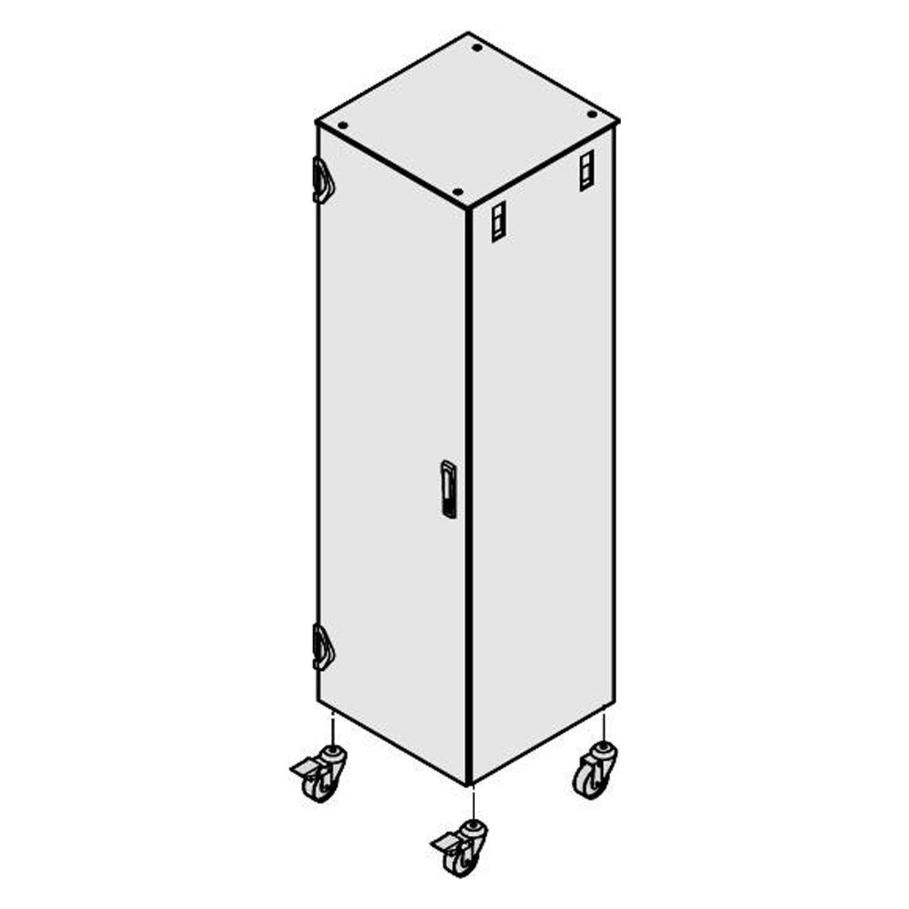 Schroff Lenkrollen mit 2 Feststellern - LENKROLLEN 2XFESTSTELL.400KG (23130077)