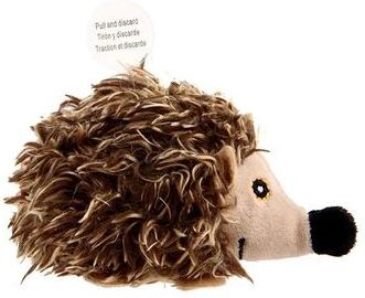 Inspired Living GiGwi Chirping Feather Cat Toy For Indoor Hunting Play hedgehog