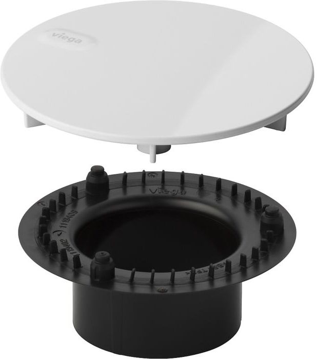 Viega Tempoplex 6966.0 Ausstattungsset 838898 Kunststoff design-weiß glänzend, d= 115mm