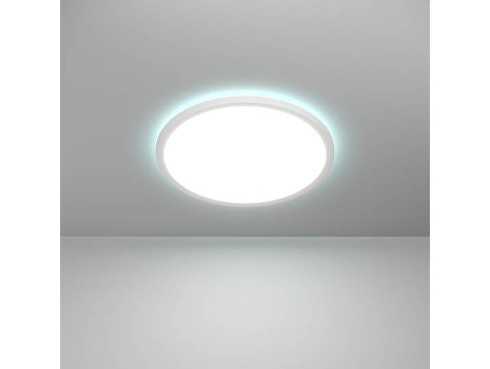 Plafonnier LED rond Ø 39cm Blanc/Blanc polycarbonate LED Module LED