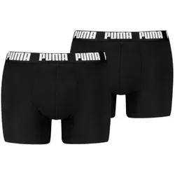 Puma 2P Men Everyday Basic Boxer Schwarz Baumwolle Large Herren