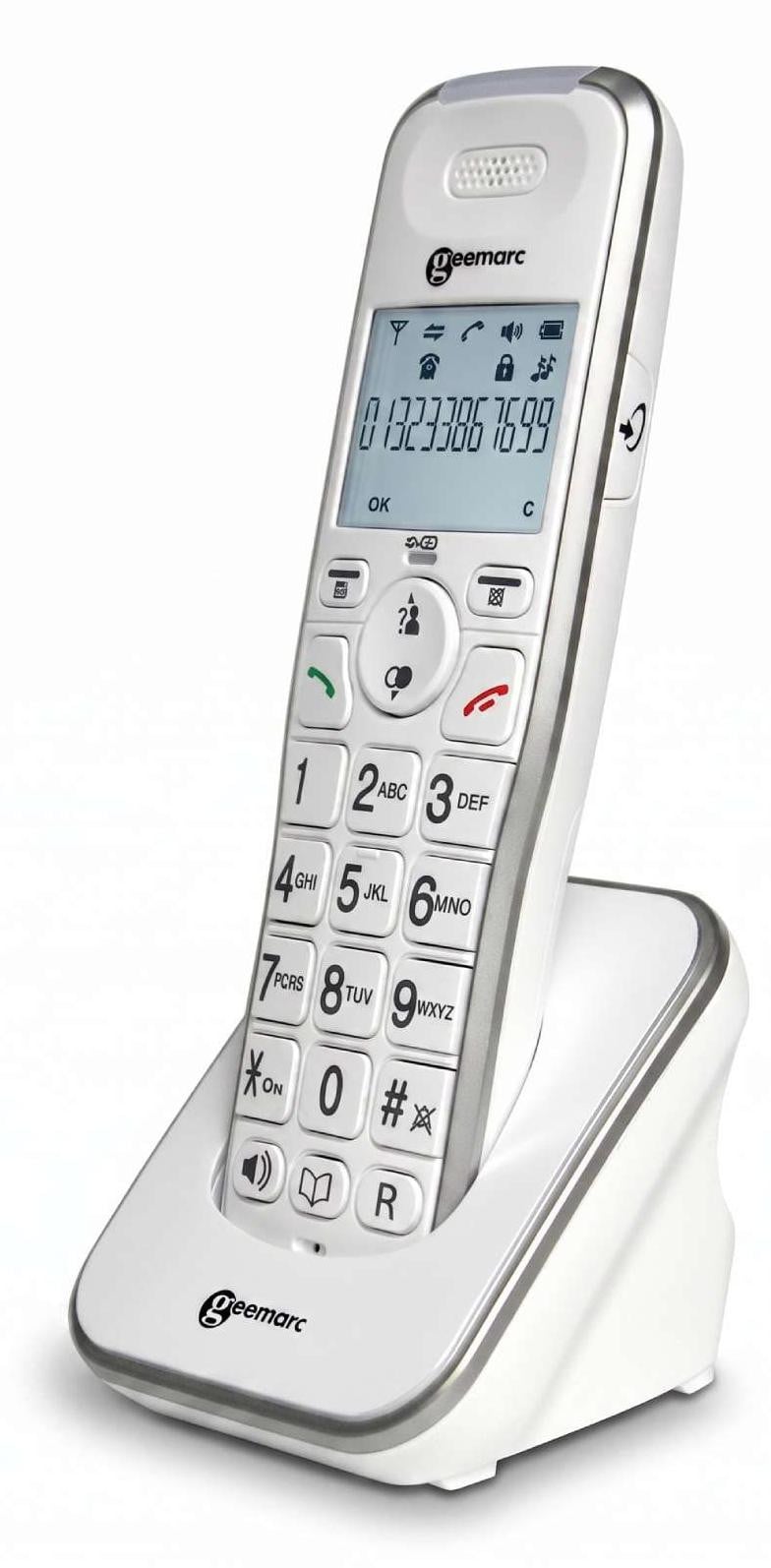 Geemarc AmpliDECT 295 draadloze telefoon voor mensen met gehoorverlies, 30 dB, Duitse versie