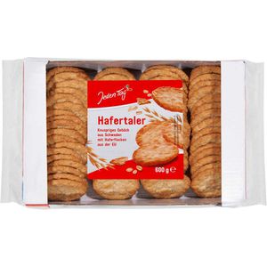 JedenTag Kekse Hafertaler, laktosefrei, 600 g