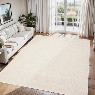 Garvee Modern Timeless Solid Area Rug