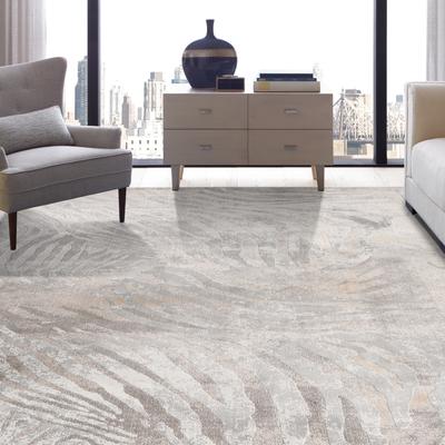 KALATY N Natori Serengeti Zebra Print Area Rug