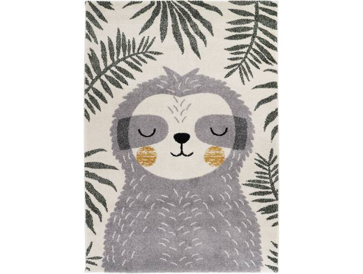 Kinderteppich Gisbert grey Polypropylen Tiermuster 120 x 170 cm