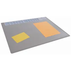 DURABLE Schreibtischunterlage mit Kalender 65,0 x 50,0 cm, grau