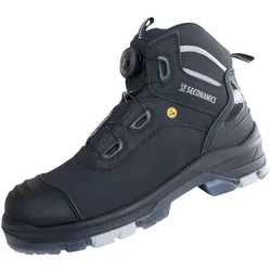 NITRAS Sicherheitsstiefel ULTIMATE STEP MID S7s Gr. 39 W11 ESD SR schwarz 7220