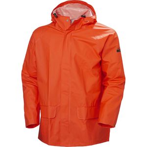 Helly-Hansen Arbeitsjacke Mandal, 70129, Regenjacke, orange, wasserdicht, Größe M
