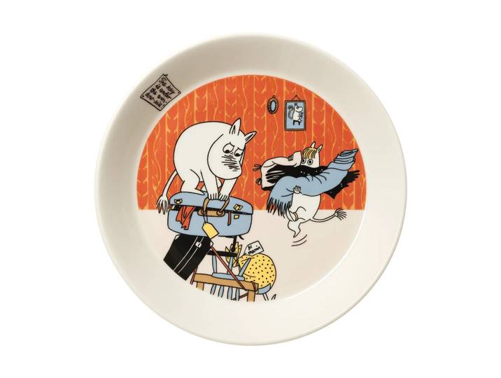 Moomin Arabia Assiette Redo for semester Moomin Ø19 cm