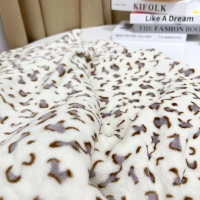 Shop Station Luxury Leopard Print Blanket Ultra Soft Fleece Throw Blanket For Sofa, Bed, Office & Travel 7 31.50 39.37 Inches