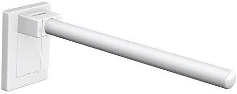 Hewi Mono Stützklappgriff 950.50.1119997 Abdeckung reinweiß, lichtgrau, mobil, Ausladung 600mm