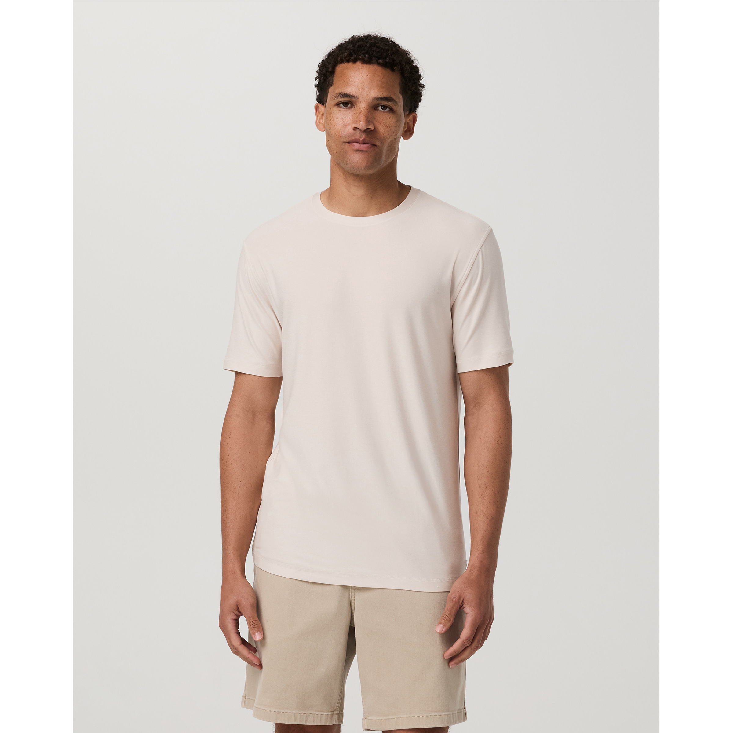 Vuori Strato Tech Herren Laufshirts milkweed heather Größe XL Yoga | Training & Fitness | Laufen | Lifestyle Elastisch