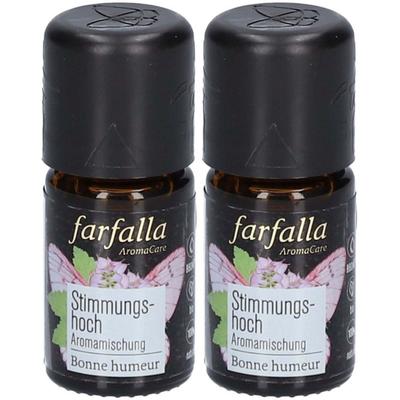 Farfalla Aromamischung Frauen Stimmungshoch 5 ml x2 2x5 Ätherisches Öl