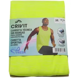 CRIVIT Tanktop M 48/50 Gelb 6859