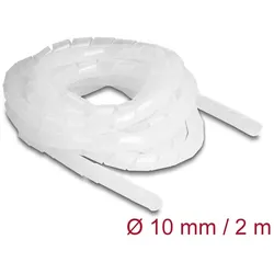 DELOCK Spiralschlauch flexibel 2 m x 10 mm transparent