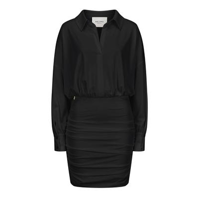 Abendkleid NICOWA "Calimo", Damen, Gr. 34, Normalgrößen, schwarz, Business, relaxed fit, Kleider Abendkleid, Made in Italy