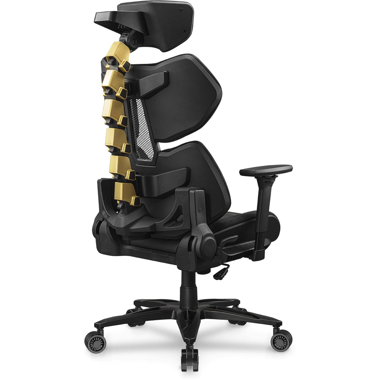 Cougar Gaming-Stuhl Terminator Elite Gold, Schwarz