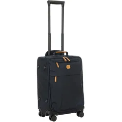 Brics Bric's Trolley + Koffer X-Travel 58117, Koffer, Blau